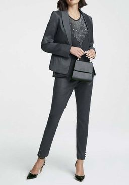 Блейзер, графитовый - Patrizia dini фото 5