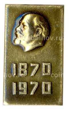 Значок 100 лет со дня рождения В.И.Ленина