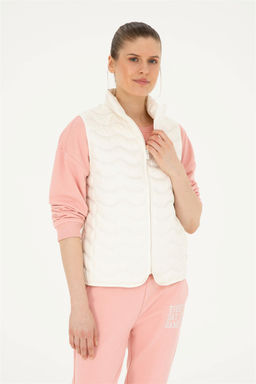 Женский жилет цвета экрю Неожиданная скидка в корзине - U.s. polo assn фото 12