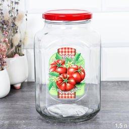 Банка 1500 мл Томаты / 01214-24310 /уп 18/