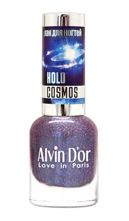 Alvin Dor Лак для ногтей HOLO COSMOS тон 6808 15мл