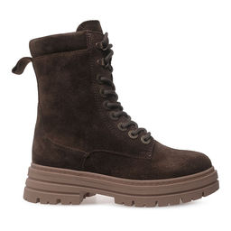 5B0412 ЖЕН Ботинки нат.кожа шерсть ТЭП