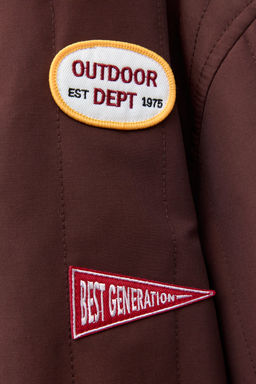 PATCH PUFFER JACKET - Zara фото 8