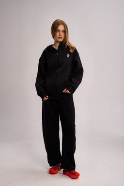 Брюки трикотажные Черный ANTA SKATE Knit Track Pants