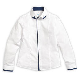 PELICAN, BWCJ7085 сорочка верхняя для мальчиков, Белый