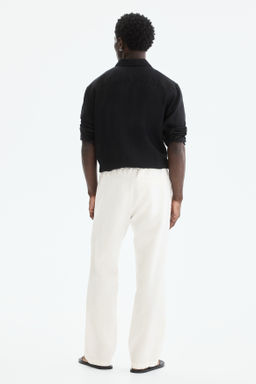 Pantal?n en mezcla de lino Regular Fit - H&m фото 7