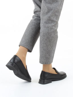 06-M47-2 BLACK Туфли женские (натуральная кожа) - Фабричный китай фото 2