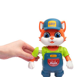 Интерактивная игрушка  "Кот" в коробке