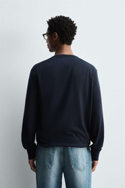 TEXTURED COTTON SWEATER - Zara фото 3
