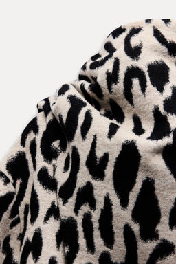 ZW COLLECTION WOOL SCARF COAT - Zara фото 6