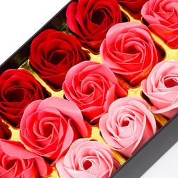 Мыльные розочки, цветные оттенки, набор 18 шт. - SB BEAUTY фото 8