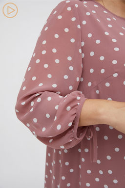 Платье Luxury Moda 1289 пудровый