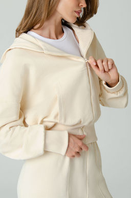 Арт. 2539/3 Костюм женский с брюками 42-48 (4 шт) Цвет:молочный - Калинка фото 16