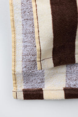 PONCHO TOALLA RAYAS / Marr?n - Zara фото 4
