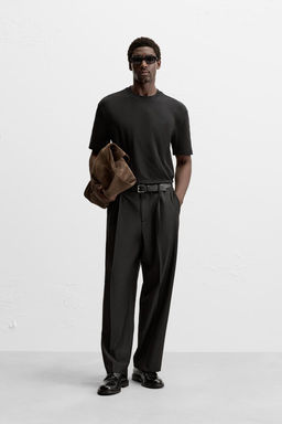 BASIC REGULAR FIT T-SHIRT - Zara фото 9