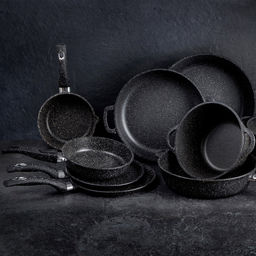 Противень с антипригарным покрытием 32х32х7см "Гранит", s0,4см, литые ручки (Россия)