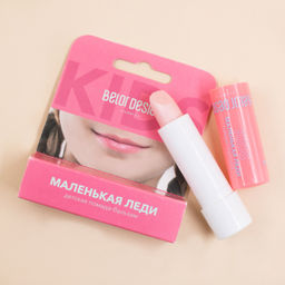 Помада-бальзам детская "Маленькая леди" тон 001 Розовый лепесток