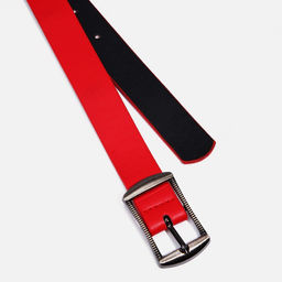 Ремень женский, ширина 2,4 см, пряжка металл, цвет красный - Simaland фото 2