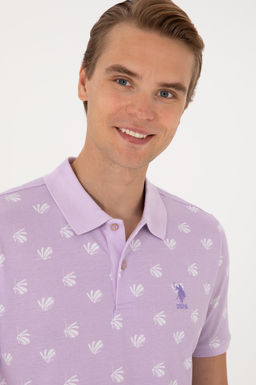 Erkek Regular Fit Lila Polo Yaka Ti__rt Sepette S_rpriz _ndirim - U.s. polo assn фото 2