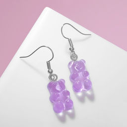 Серьги ассорти Вкусняшка мишки, цвет МИКС