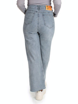 10096 BLUE Джинсы женские AMG JEANS (98% хлопок, 2% лайкра) - Фабричный китай фото 5
