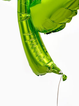 Воздушный шар фольгированный 43" «Белая ромашка», под воздух