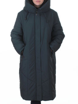 A615 AQUAMARINE Пальто зимнее женское (верблюжья шерсть, 120 гр. холлофайбер)