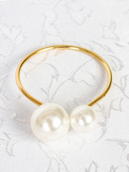 Кольца для салфеток 6 штук Бусины Золото / JG03 /уп 200/ - Галеонтрейд фото 8