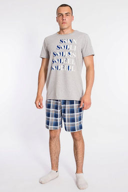 Пижама М12210Пг Меланж Пижама М12210Пг Меланж