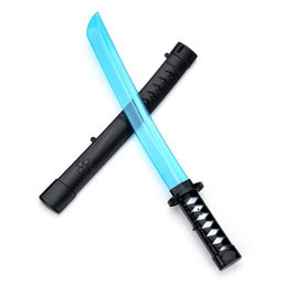 Светящийся меч самурая с черной рукояткой - Storyland фото 3