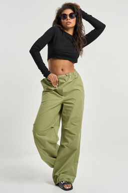 Брюки карго из плотной хлопковой ткани - Fly фото 24