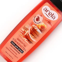 Цена за 3 шт. Гель для душа женский «Минуты блаженства», 250 мл, аромат карамельного мусса, ARELA