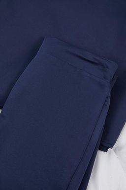 Lacivert Mat Saten Dokuma Pijama Tak?m? THMAW26PT00032 - Trendyolmilla фото 7