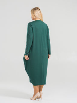 Платье 1371 темно-зеленый - Novita фото 9