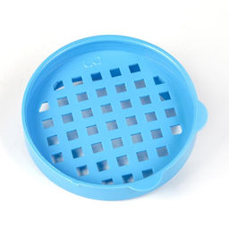 Цена за 100 шт. Крышка сливная Альтернатива «Яркость», ТО-82 мм, пластик, МИКС