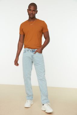 TRENDYOL MAN Mavi Regular Fit Jeans Kot Pantolon TMNSS22JE0231 - Trendyolmilla фото 12