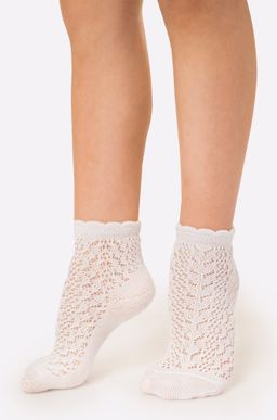 Носки для девочки ажурные Happy Fox 2 шт  фото 3