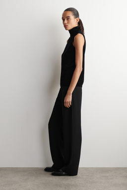 TOP DE CHENILLA SIN MANGAS CON CUELLO ALTO - H&m фото 8