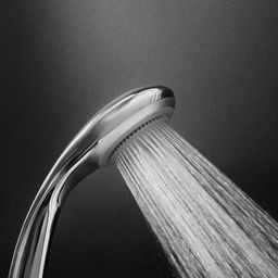 Лейка для душа ZEIN Z0111, 1 режим, d=80 мм, пластик, цвет хром