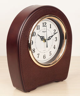 Настольные часы Mirron коричневые SN05ATDB