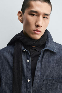 RELAXED FIT DENIM SHIRT - Zara фото 6