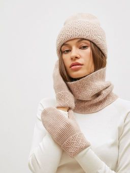 Conso/KC210319 - beige Снуд  фото 2