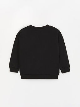 Bisiklet Yaka Mickey Mouse Bask?l? Erkek Bebek Sweatshirt - Waikiki фото 2