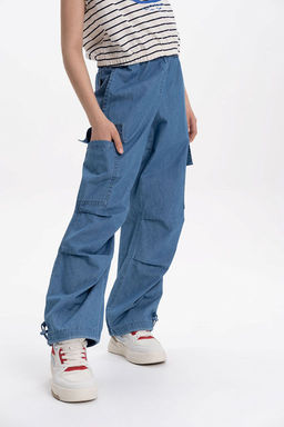 PELICAN, брюки для девочек, Джинс