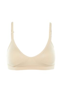TRENDYOLMILLA Siyah Seamless/Dikissiz Fonksiyonel Ip Ask?l? Dolgusuz Kapl? Bralette Orme Sutyen THMAW22SU0023  фото 10