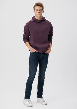 James 90lar TOKK Murekkep Mavi Jean Pantolon