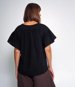 Блуза #КТ2275 (1), чёрный