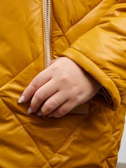 Полупальто Руди горчичный - Yollochka фото 11