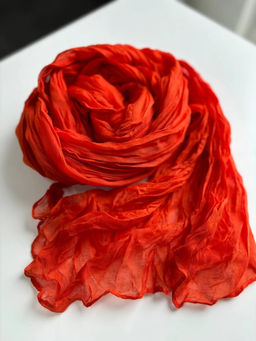 Палантин 180*85см однотонный 33-0001 хвост золотой рыбки - Mini maxi фото 3