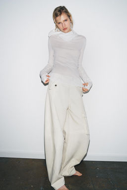 COTTON LONG SLEEVE T-SHIRT